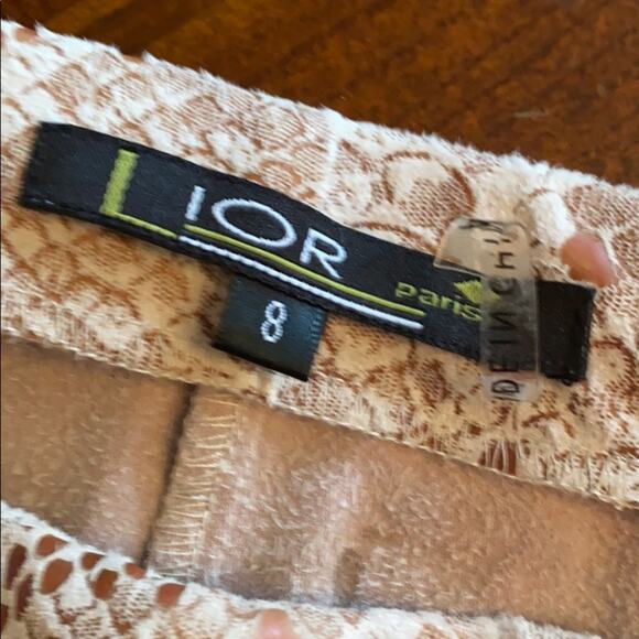 Lior women’s size 8 snake print leggings - Picture 2 of 6